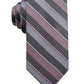 Ryan Seacrest Distinction Men's Bragg Slim Stripe Tie Purple Size Regular