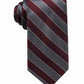 Ryan Seacrest Distinction Men's Andros Stripe Silk Tie Pink Size Regular