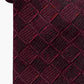 Ryan Seacrest Distinction Men's Franco Geo Silk Geo Print Neck Tie Red Size Regular