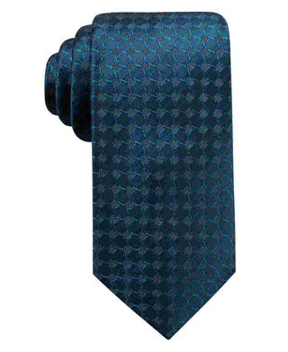 Ryan Seacrest Distinction Men's Boysen Silk Business Neck Tie Turq Aqua One Size