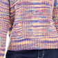 No Comment Juniors' Metallic Turtleneck Sweater Assorted Size Medium