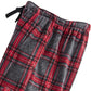 Perry Ellis Men's Large Plaid Fleece Pajama Pants Red Size Small