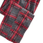 Perry Ellis Men's Large Plaid Fleece Pajama Pants Red Size Small