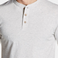 Weatherproof Vintage Men's Melange Henley Shirt Beige Size XXX-Large