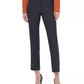 Calvin Klein Women's Twill Slim Leg Pants Navy Size 2