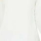 Calvin Klein Women's Mock Neck Long Sleeve Top White Size X-Large