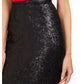 Calvin Klein Women's Sequined Pencil Skirt Black Size 10