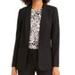 Calvin Klein Women's Parker Twill Blazer Black Size 6