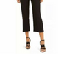 Calvin Klein Women's Zipper Pocket Cropped Twill Pants Black Size 4