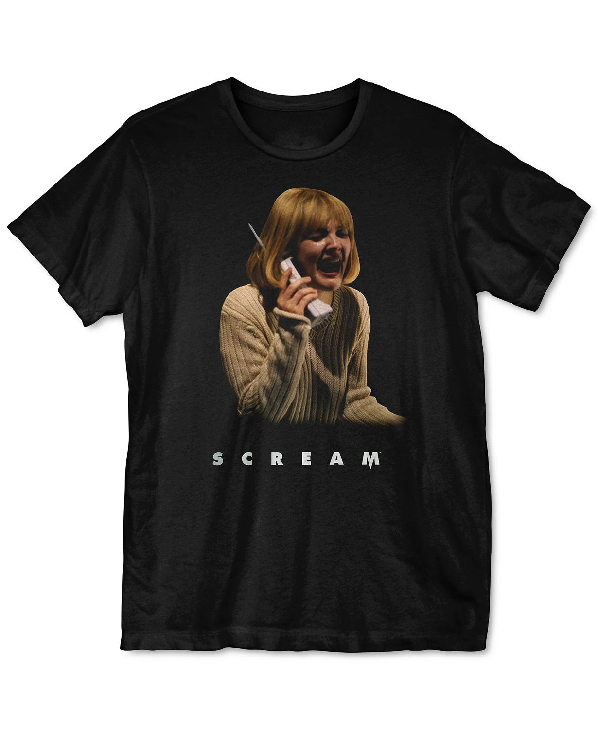 Goodie Men's Scream Graphic T-Shirt Black Size Medium