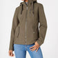 Sebby Juniors' Water Resistant Hooded Jacket Dark Gray Size Medium