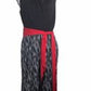 Connected Apparel Women's Tie Color Block Sleeveless Scoop Neck Tank Wide Leg Evening Jumpsuit Black Size 10 P