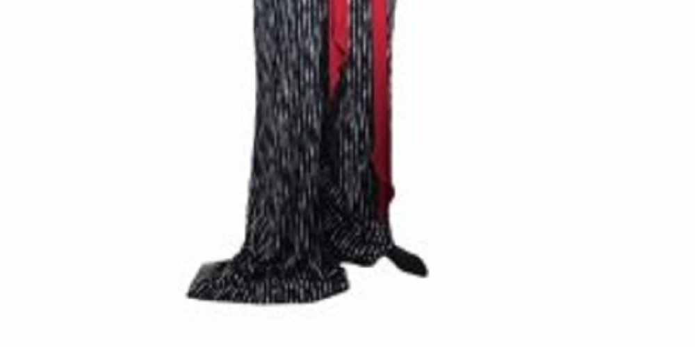 Connected Apparel Women's Tie Color Block Sleeveless Scoop Neck Tank Wide Leg Evening Jumpsuit Black Size 10 P