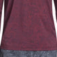 Tallia Men's Slim Fit Mercerized Paisley Long Sleeve Henley Red Size XX-Large