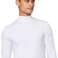 32 Degrees Men's Base Layer Mock-Neck Shirt White Size Small