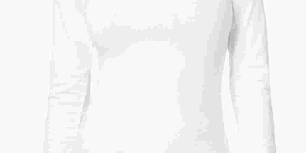 Aveto Juniors' Long Sleeve T-Shirt White Size Large