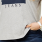 Tommy Hilfiger Women's Cotton Logo T-Shirt Grey Size 2X