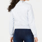 Guess Women's Melissa Faux-Leather Bomber Jacket Navy Size Small