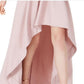 Speechless Junior's Strapless High Low Sleeveless Strapless Maxi Formal Dress Red Size 9