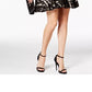 X by Xscape Women's Long Sleeve V Neck Short Fit Flare Evening Dress Black Size 12