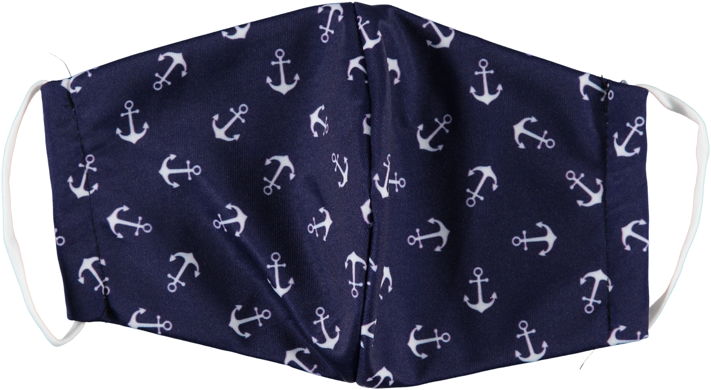 6-Pack: Men's Reusable Machine Washable Masks Mystery (3 Solid + 3 Prints)