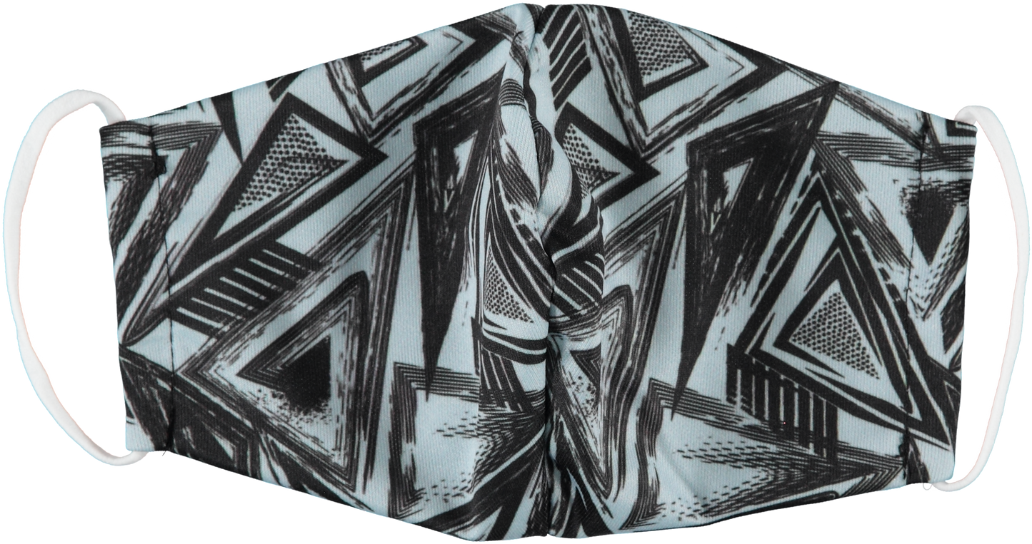 6-Pack: Men's Reusable Machine Washable Masks Mystery (3 Solid + 3 Prints)