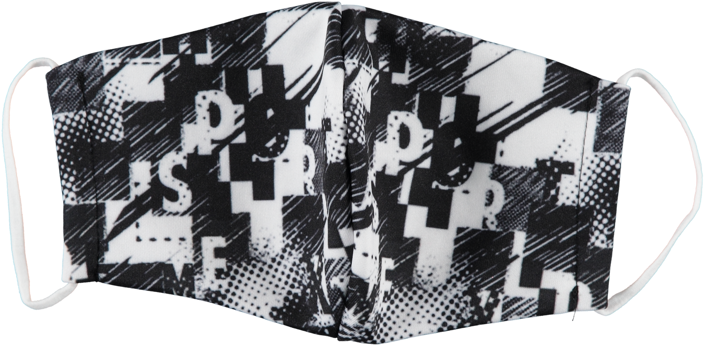 6-Pack: Men's Reusable Machine Washable Masks Mystery (3 Solid + 3 Prints)