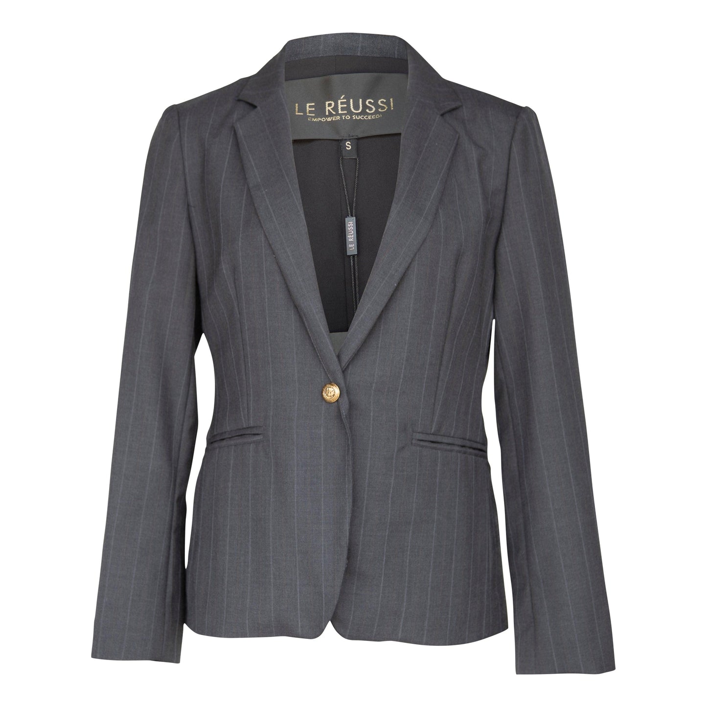 Tailoring Dark Grey Blazer – Classic Single-Breasted Blazer