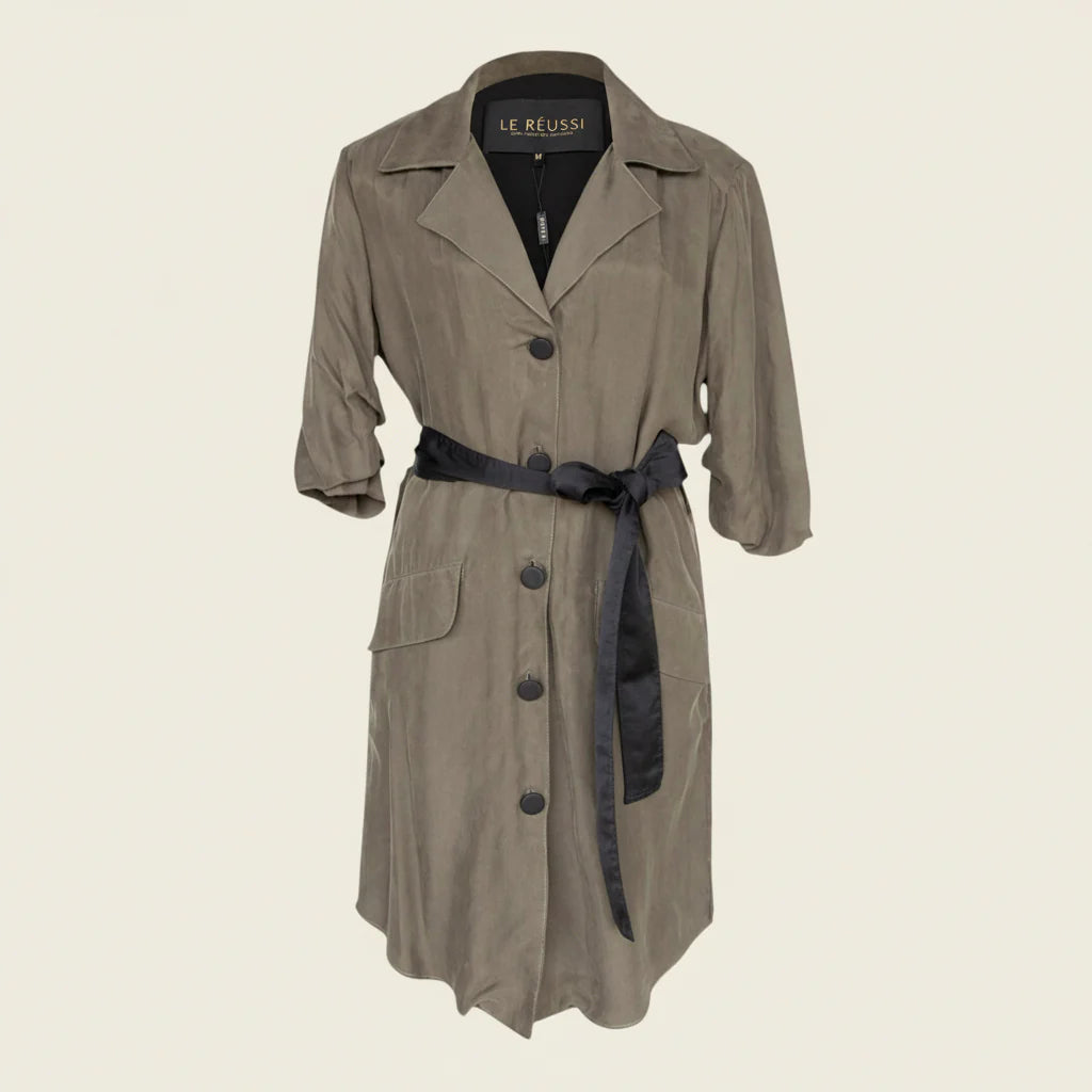 Montana Green Blazer Dress – Women’s Tailored Blazer-Style Dress