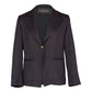 Luxe Charcoal Blazer – Women’s Tailored Office Jacket