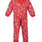 Family Pajamas Matching Baby Ornament Print Red Size 18 Months
