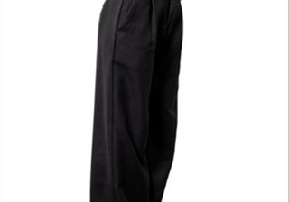 Moon River Layered Waistband Pants Black