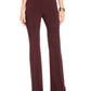 Alfani Women's Curvy-Fit Slimming Bootcut Pants Regular Short & Long Lengths Wine Size 4