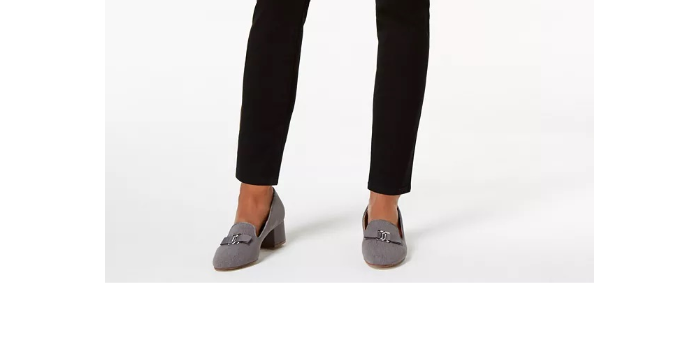 Charter Club Women's Pull-On Slim-Leg Jeans Black Size 10 Petite