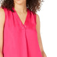 Alfani Women's Satin V-Neck Tank Top Pink Size Extra Large