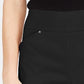 INC International Concepts Women's Pull-On Bermuda Shorts Black Size 4