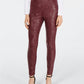 INC International Concepts Women's Snake-Print Skinny Pants Brown Size 6
