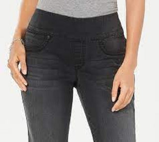 Style & Co Women's Pull On Boyfriend Jeans Black Size X-Large