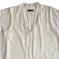Alfani Women's Inverted-Pleat Overlay Top White Size XX Large