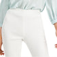 Alfani Women's Fringed Hem Ankle Pants White Size 2