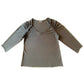 Alfani Women's Ruched-Sleeve Top Black Size Large