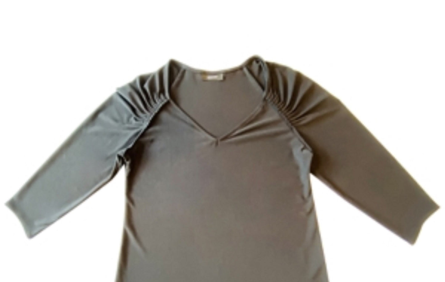 Alfani Women's Ruched-Sleeve Top Black Size Large