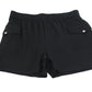 INC International Concepts Women's Pull-On Cargo-Pocket Shorts Black Size Medium