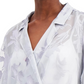 Alfani Women's Faux-Wrap Burnout-Detail Blouse Gray Size Extra Large