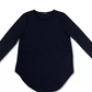 Alfani Women's Shirttail-Hem T-Shirt Black Size Extra Small