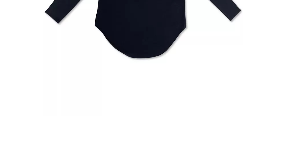 Alfani Women's Shirttail-Hem T-Shirt Black Size Extra Small