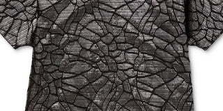 Alfani Women's Animal-Print Burnout Top Dark Gray Size Medium