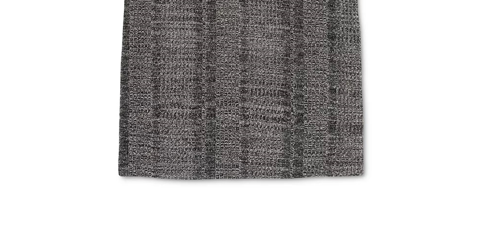 Alfani Women's Metallic Short-Sleeve Top Dark Gray Size Small