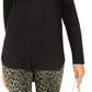 INC International Concepts Women's Shirttail Sweater Beige Size Medium