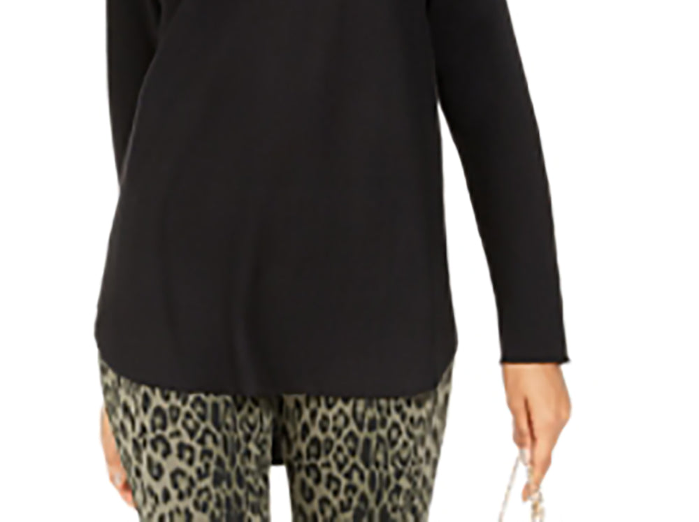 INC International Concepts Women's Shirttail Sweater Beige Size Medium